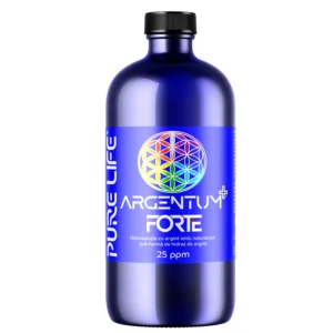 argint nanocoloidal argentum forte 25ppm 480 ml pure life 4048