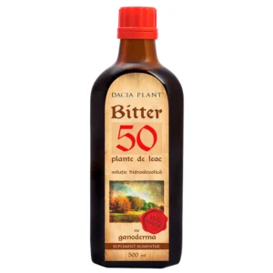 bitter din 50 de plante cu ganoderma 500 ml dacia plant 592
