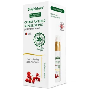 crema antirid superlifting pentru ten uscat 45 ml vivanatura 5917