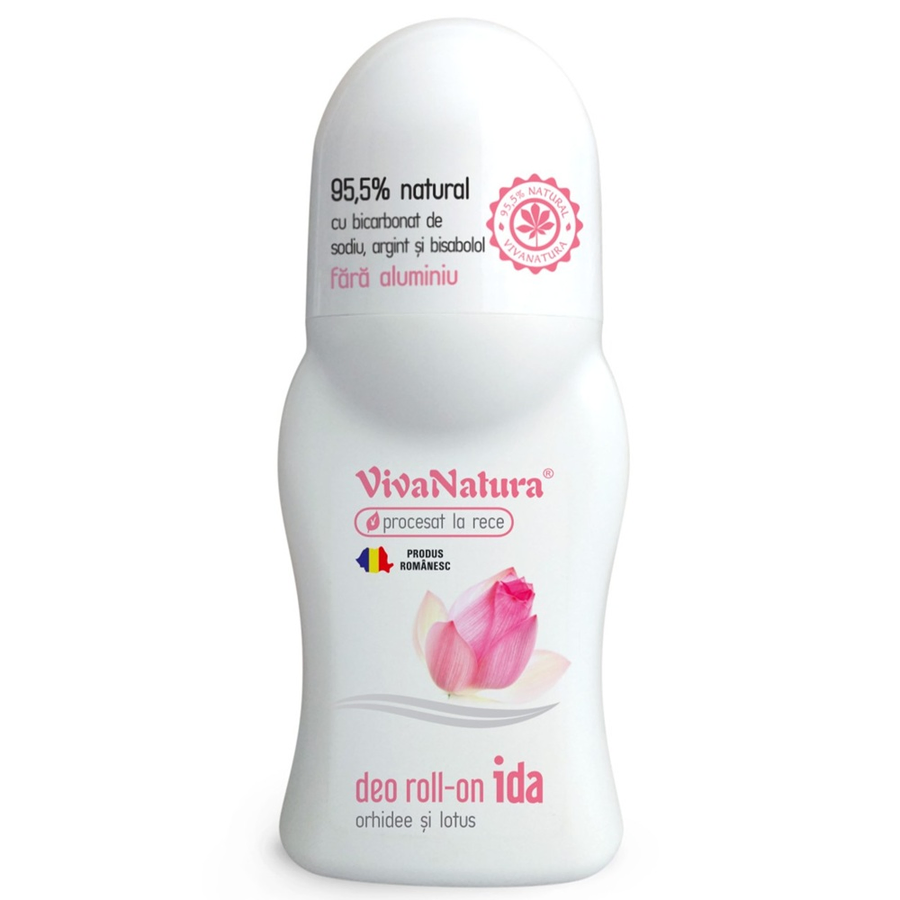 deo roll on natural cu orhidee si lotus ida 50 ml vivanatura 1273 deo roll on natural cu orhidee si lotus ida 50 ml vivanatura 1273