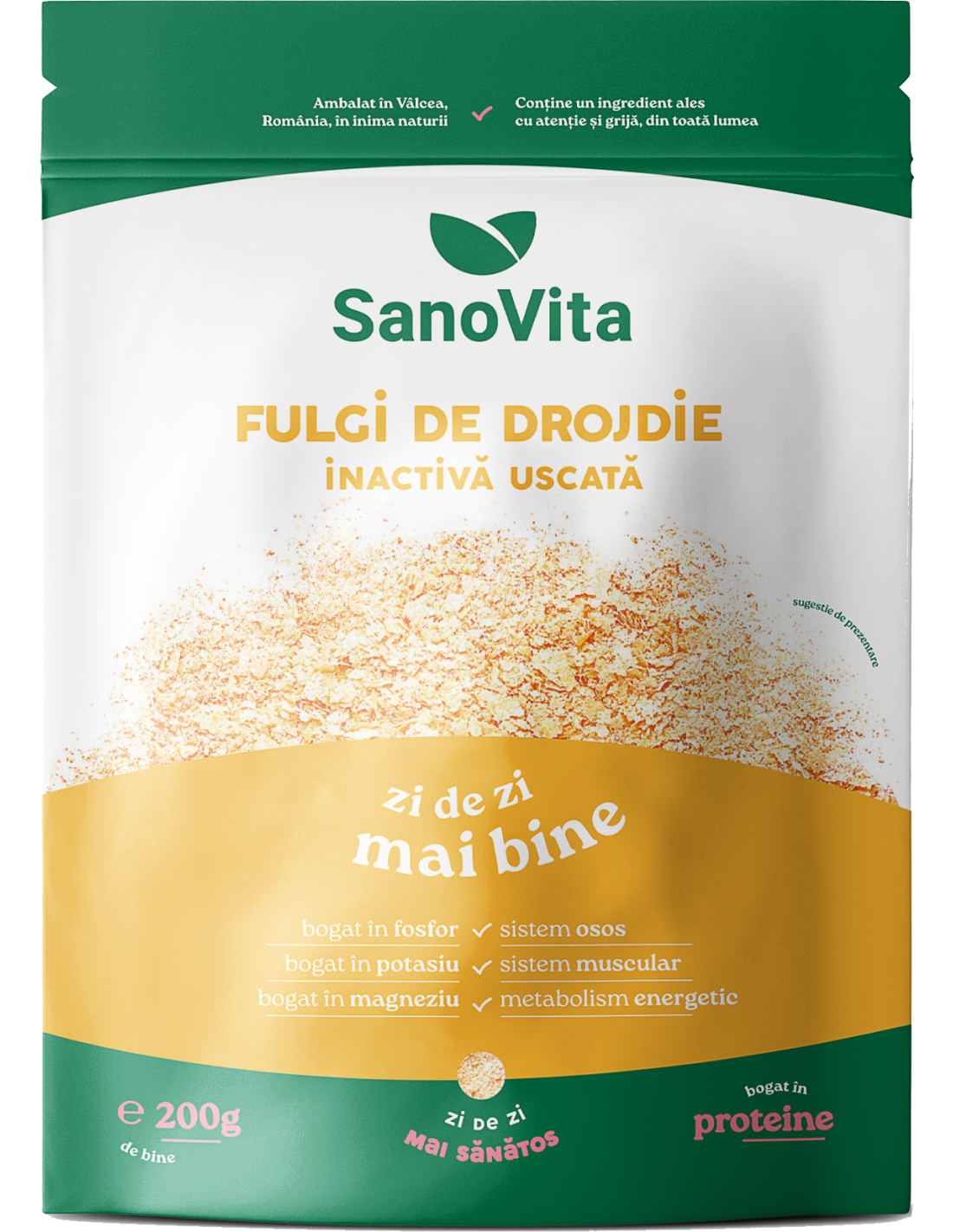 fulgi de drojdie inactiva uscata 200g fulgi de drojdie inactiva uscata 200g