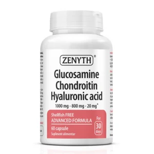 glucosamine chondroitin hyaluronic acid 60 capsule zenyth 338