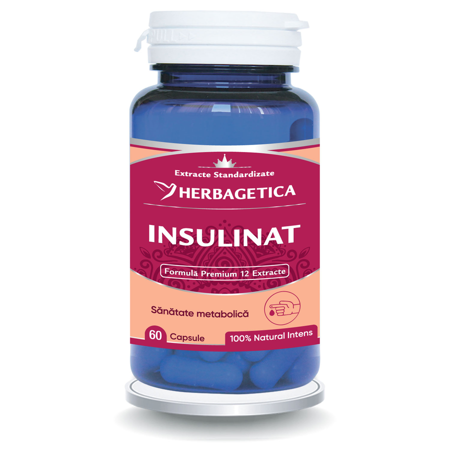 insulinat 60capsule herbagetica 7013 insulinat 60capsule herbagetica 7013