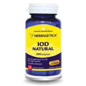 iod natural 500mcg 60 capsule herbagetica 9355