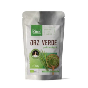 orz verde pulbere bio 250g obio 5476