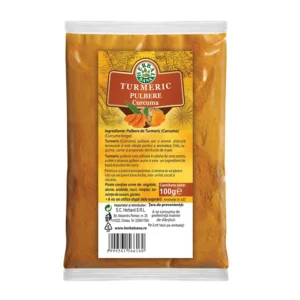 pulbere de turmeric 100 g herbavit 6783