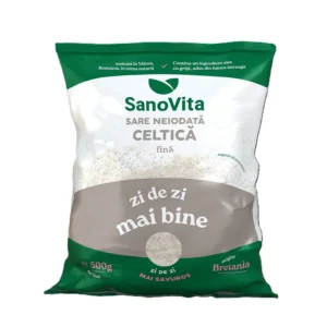 sare celtica fina neiodata 500 g sanovita 8855