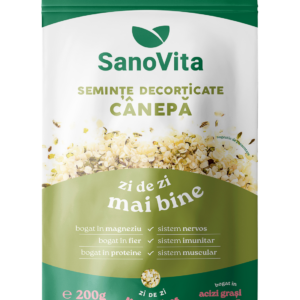 seminte de canepa decorticate 200g