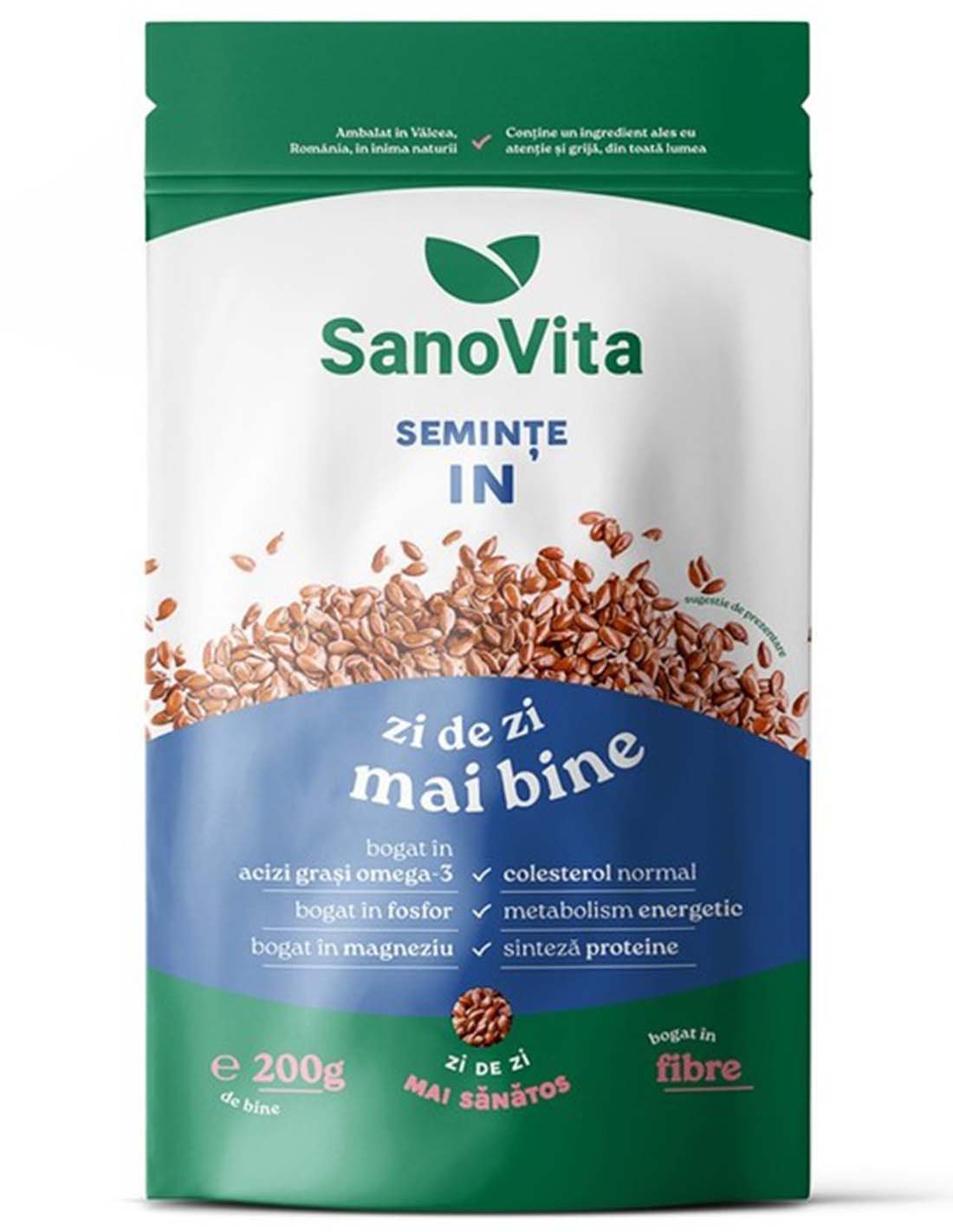seminte de in 200 g sanovita 2777 seminte de in 200 g sanovita 2777