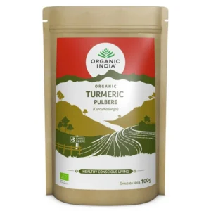 turmeric pulbere 100g organic india