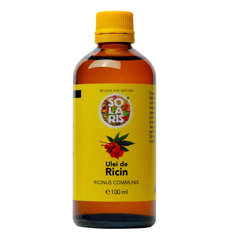 ulei de ricin 100 ml solaris 5186 ulei de ricin 100 ml solaris 5186
