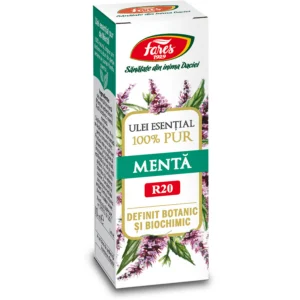 ulei esential de menta r20 10 ml fares 3940