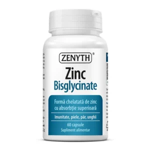zinc bisglycinate 60 capsule zenyth 6207