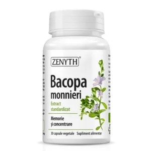bacopa monnieri memorie si concentrare 30 capsule zenyth 5616