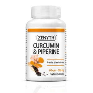 curcumin si piperine 60 capsule zenyth 8073