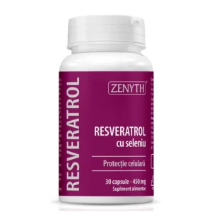 resveratrol cu seleniu 30 capsule zenyth 9098